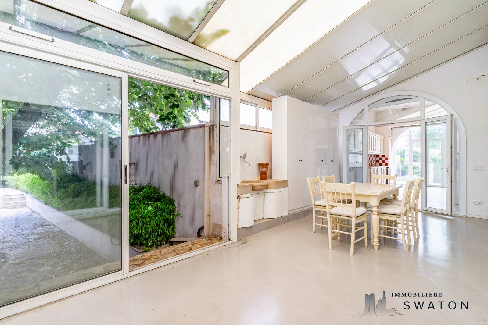 véranda jardin la valentine