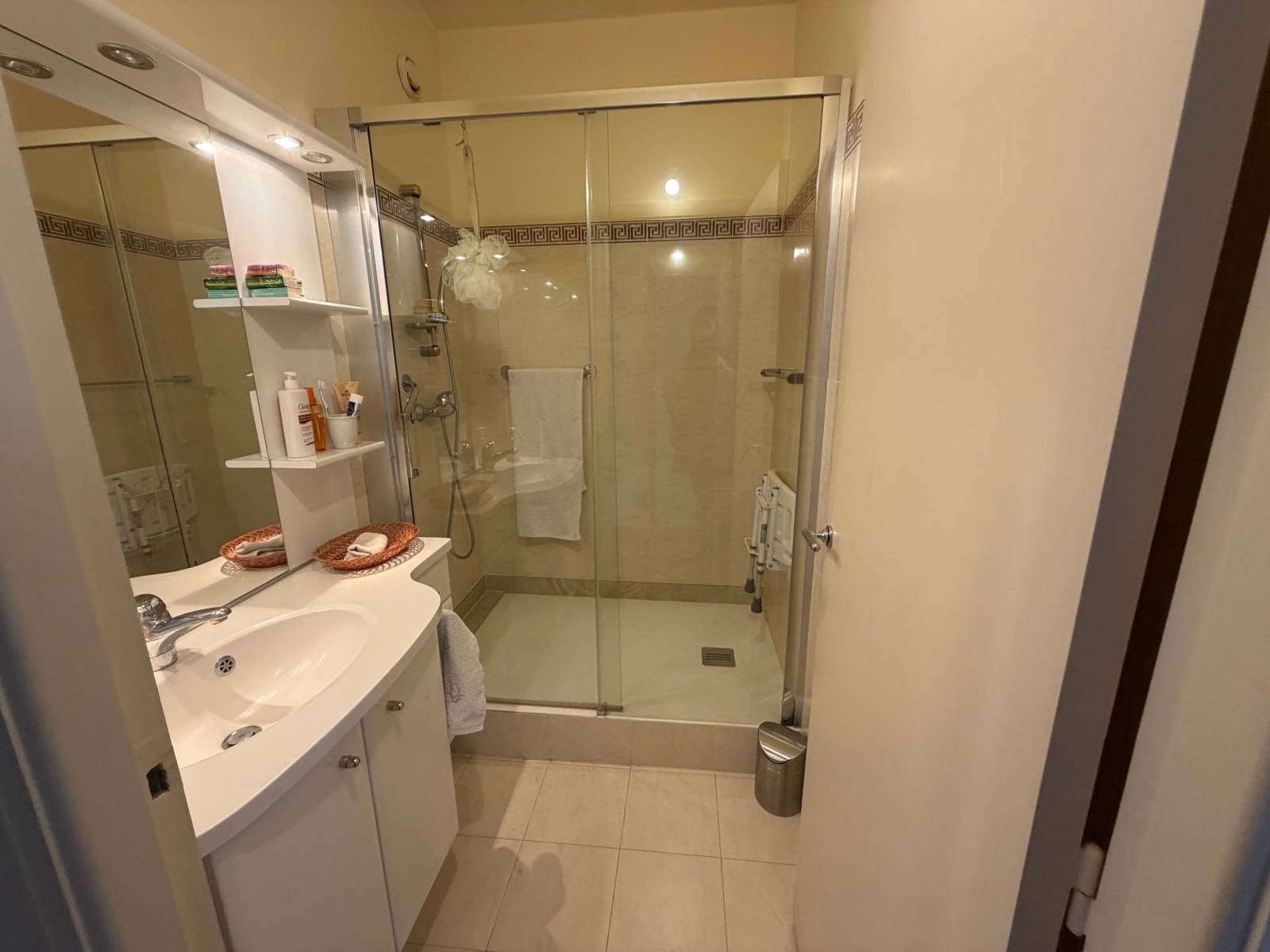 SALLE D'EAU AVEC DOUCHE MODERNE