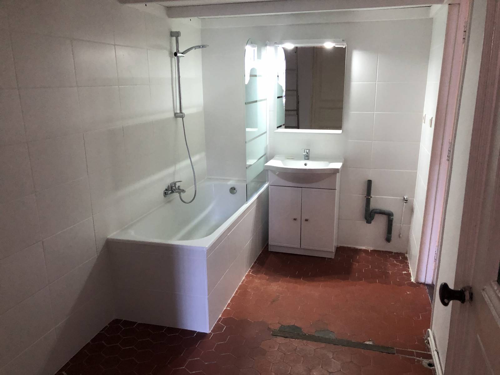 salle de bain baignoire