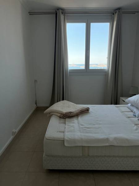 T3 Marseille 7 eme vue mer 